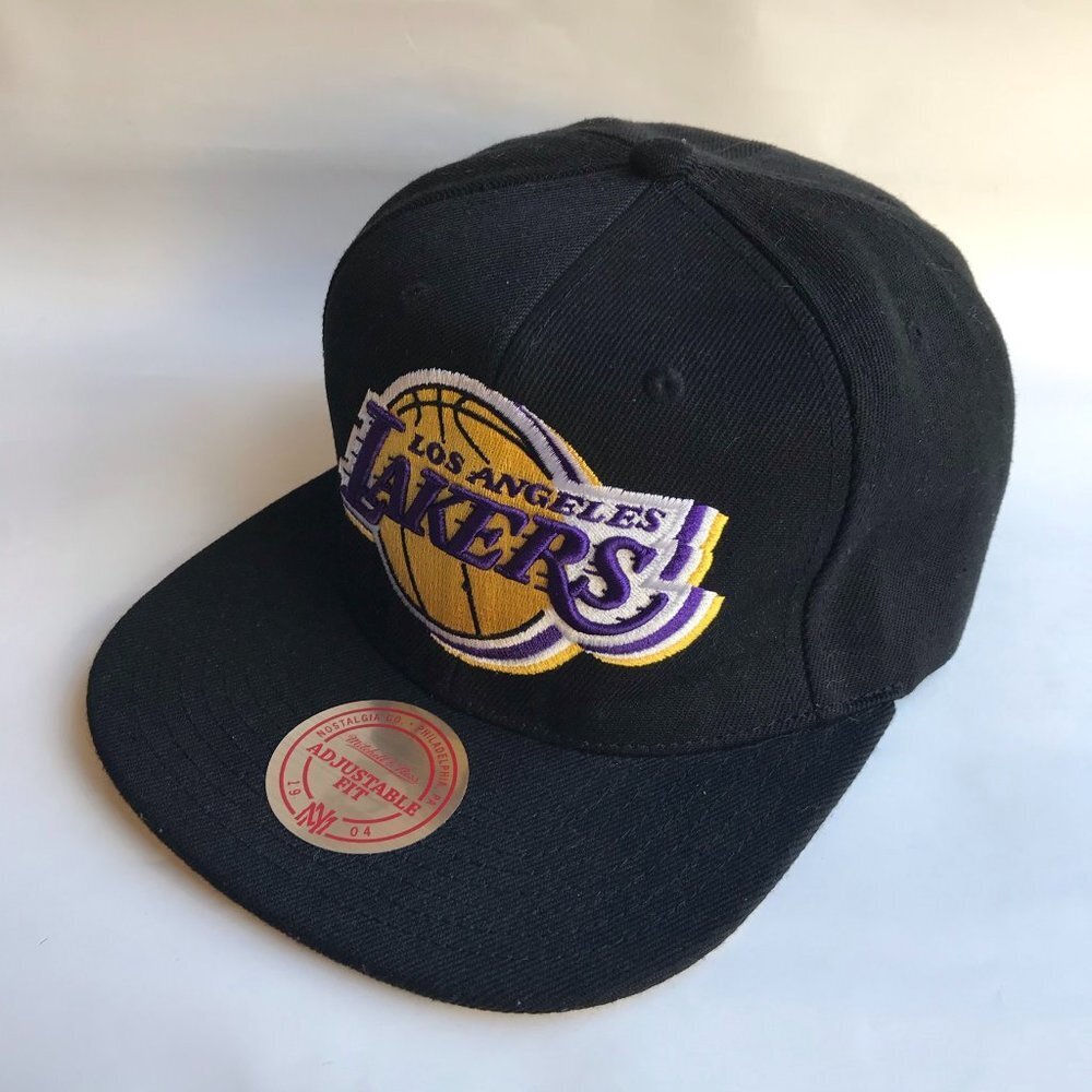 Mitchell & Ness NBA L.A. Lakers Baseball Cap‎ Black